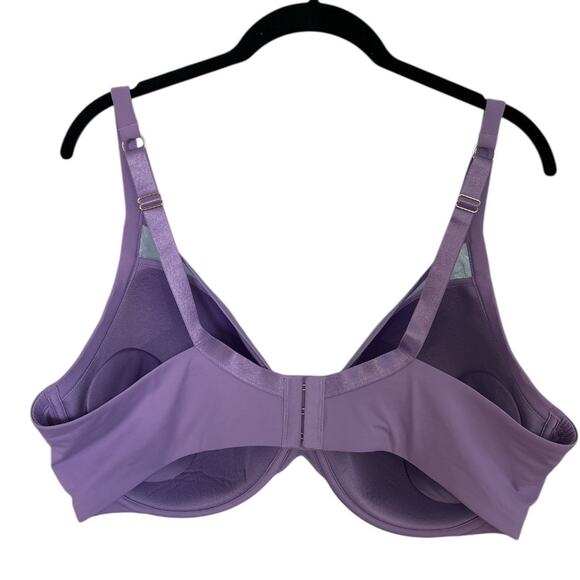 Thirdlove Women's 24/7 Classic Uplift Plunge Bra Violet Size 42D Push Up Mesh - Picture 3 of 9